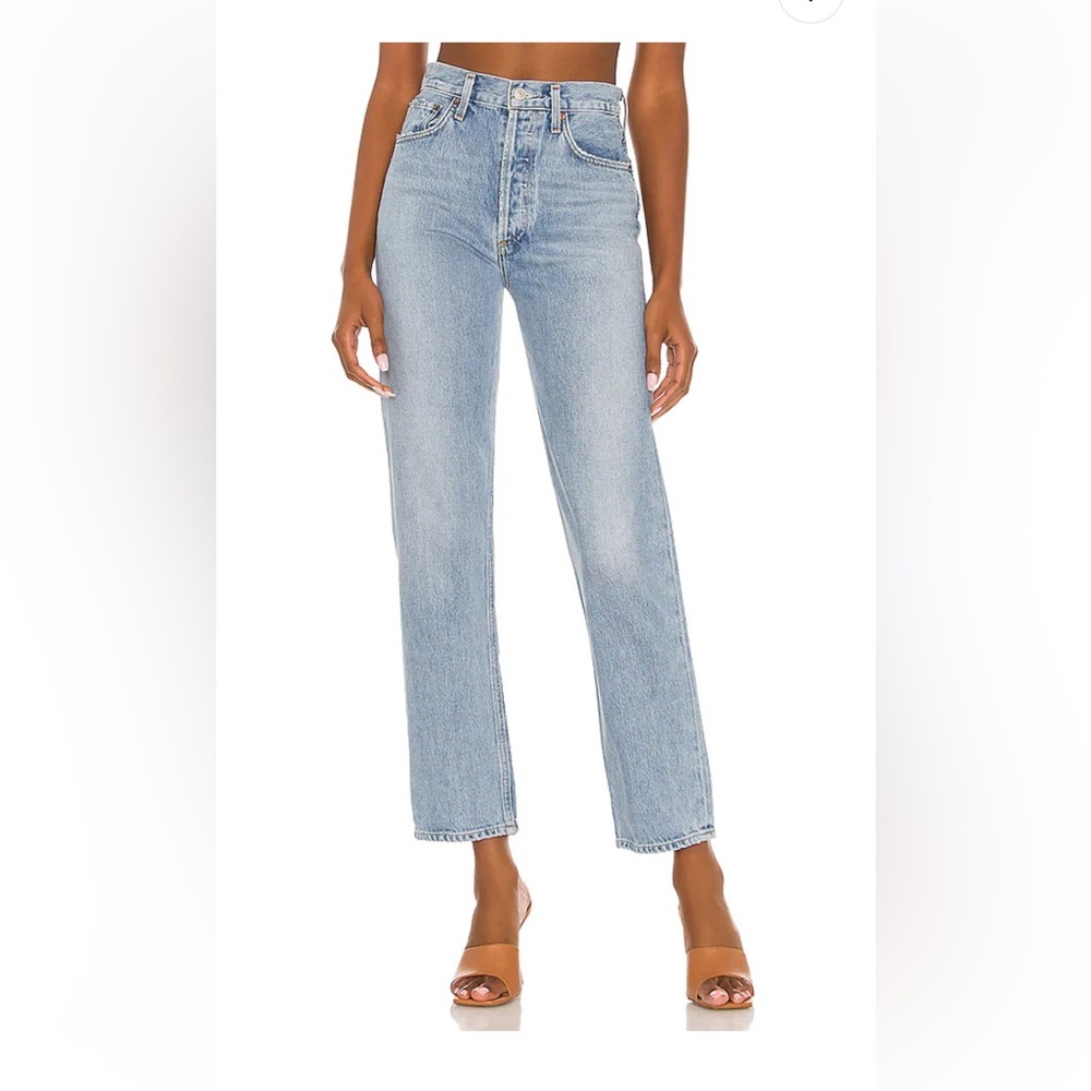 Agolde 90s Pinch Waist Jean in Soundwave NWOT